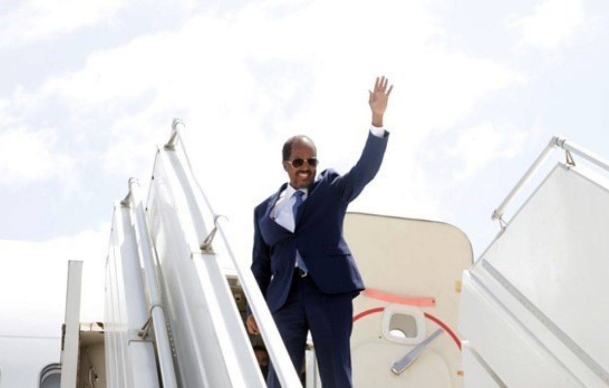 Somali President Hassan Sheikh Mohamud travels to Eritrea