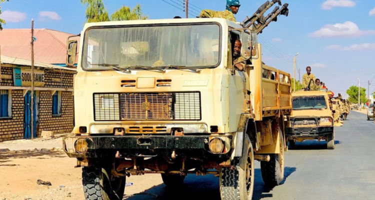 Somaliland army and SSC-Khatumo forces fighting in Ain area Somalia