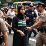 Pro-Palestinian Protesters Arrested During New York Parade